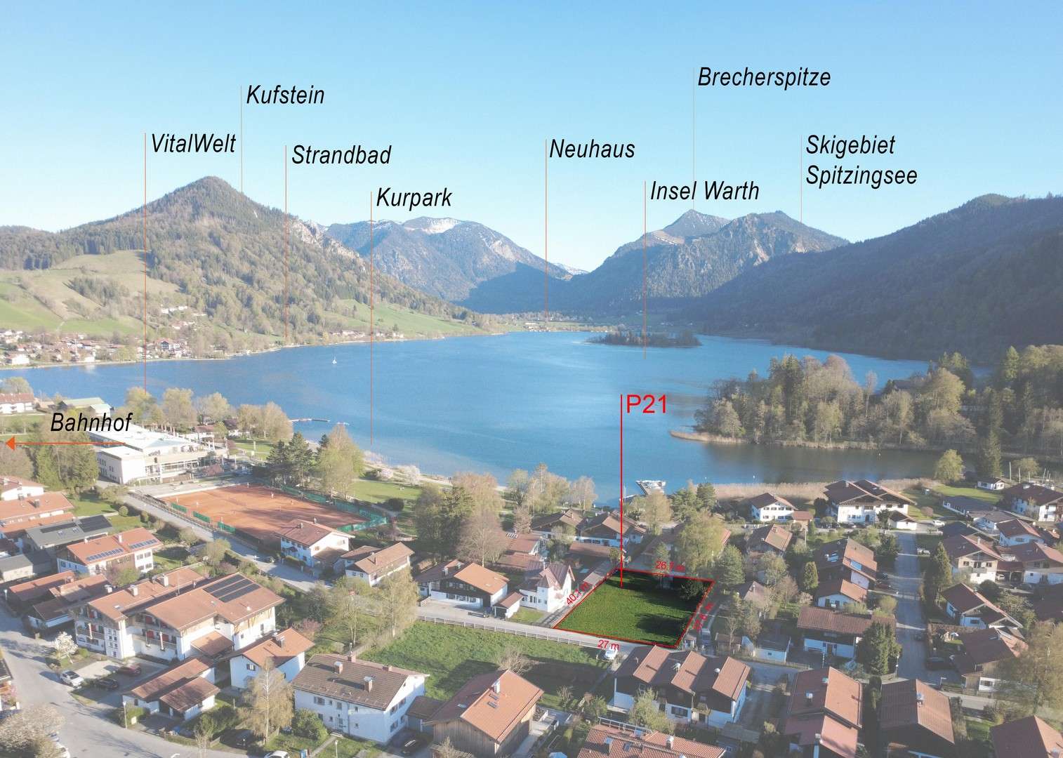 Thumbnail-Grundstück zu verkaufen in Schliersee 2.240.000,00 € 1039 m²