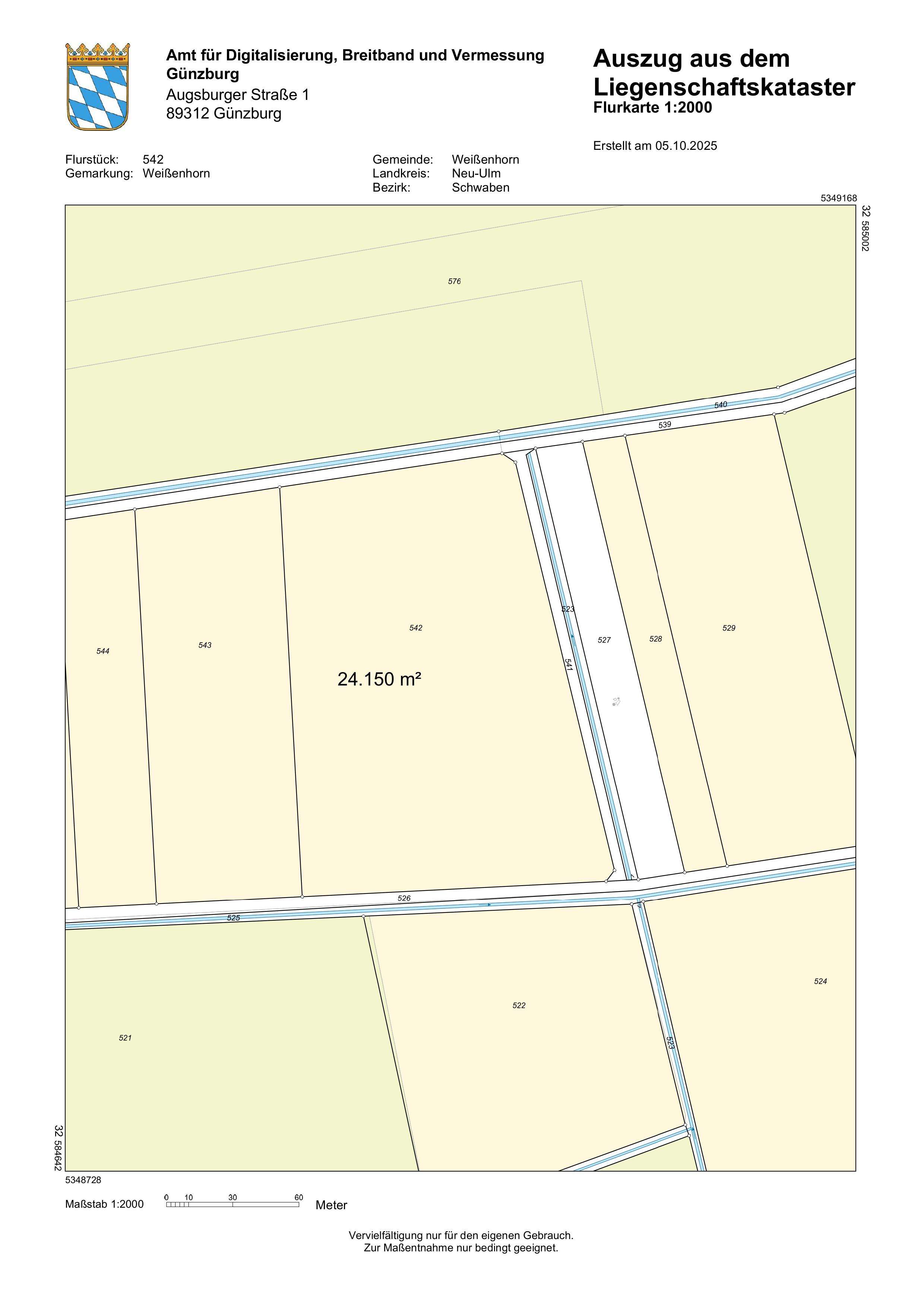 Thumbnail-Grundstück in Weißenhorn 205.275,00 € 24150 m²