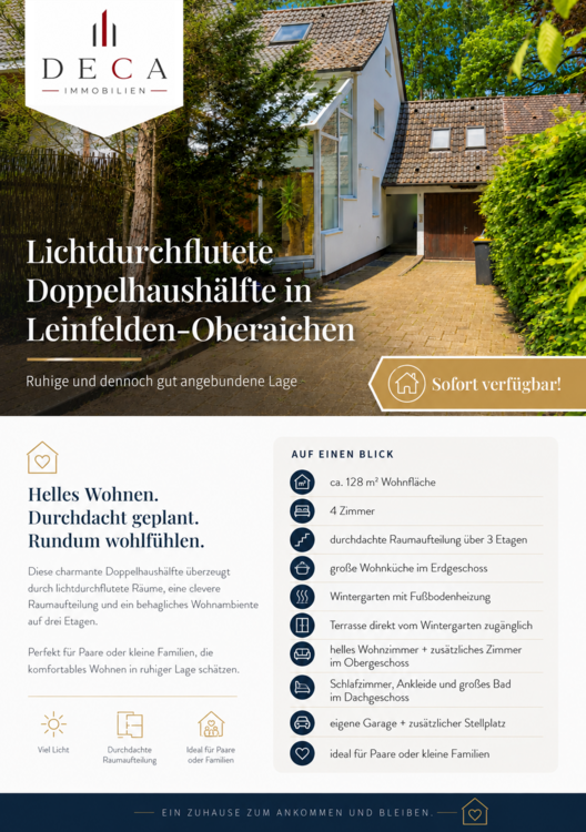 Thumbnail-Haus zum Mieten in Leinfelden-Echterdingen 2.000,00 € 128 m²