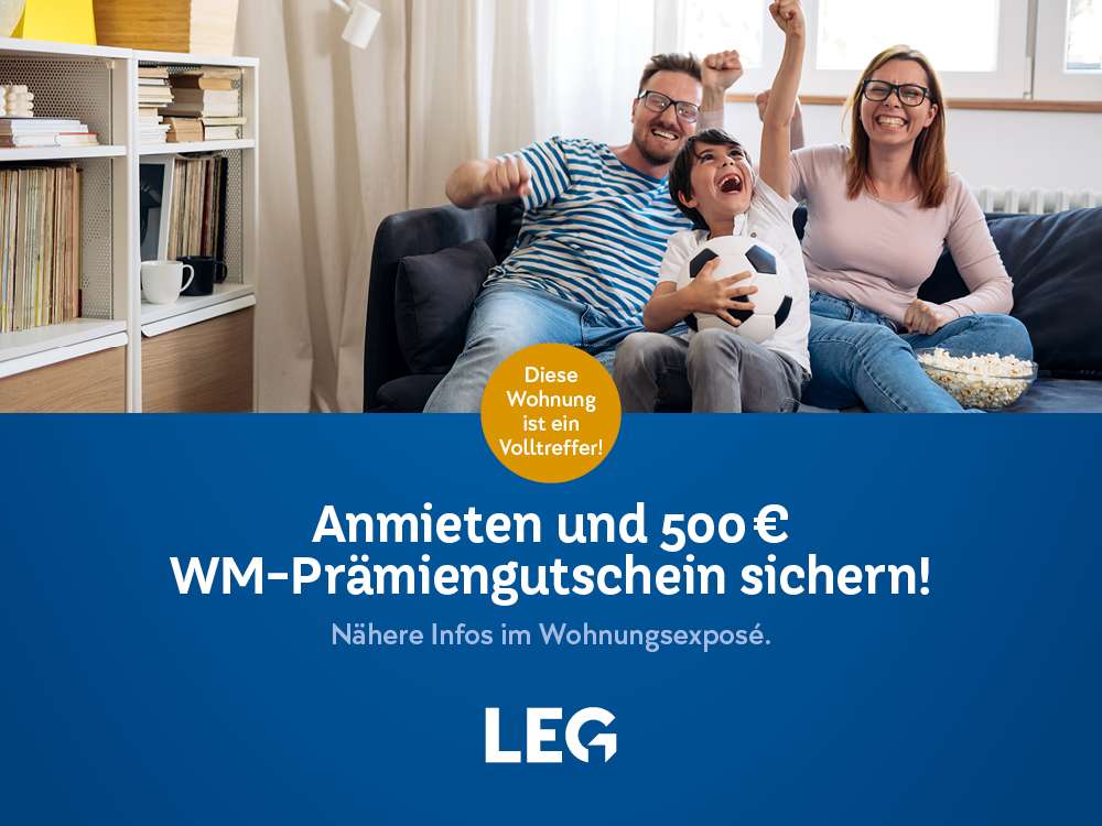 Thumbnail-Wohnung zum Mieten in Moers 619,00 € 67.09 m²