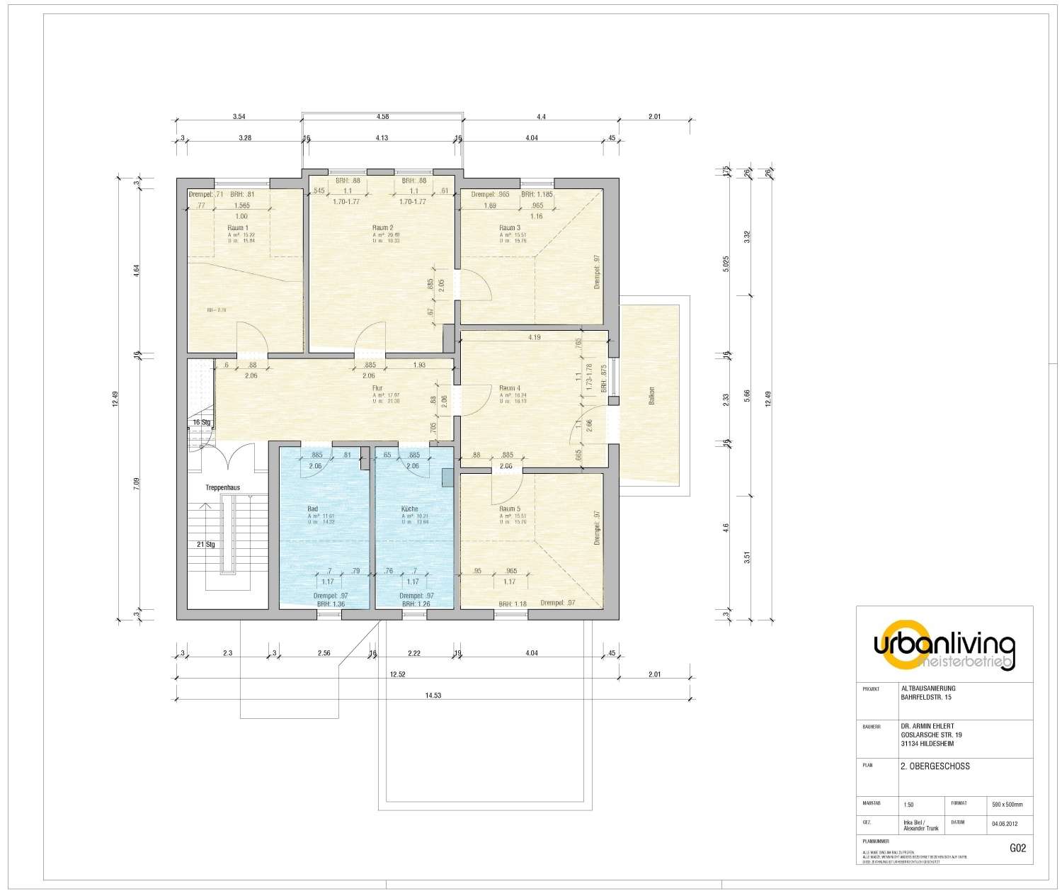 Thumbnail-Wohnung zum Mieten in Hildesheim 1.400,00 € 174 m²