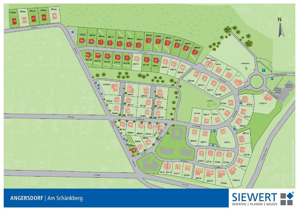 Thumbnail-Grundstück zu verkaufen in Angersdorf 246.439,00 € 1251 m²
