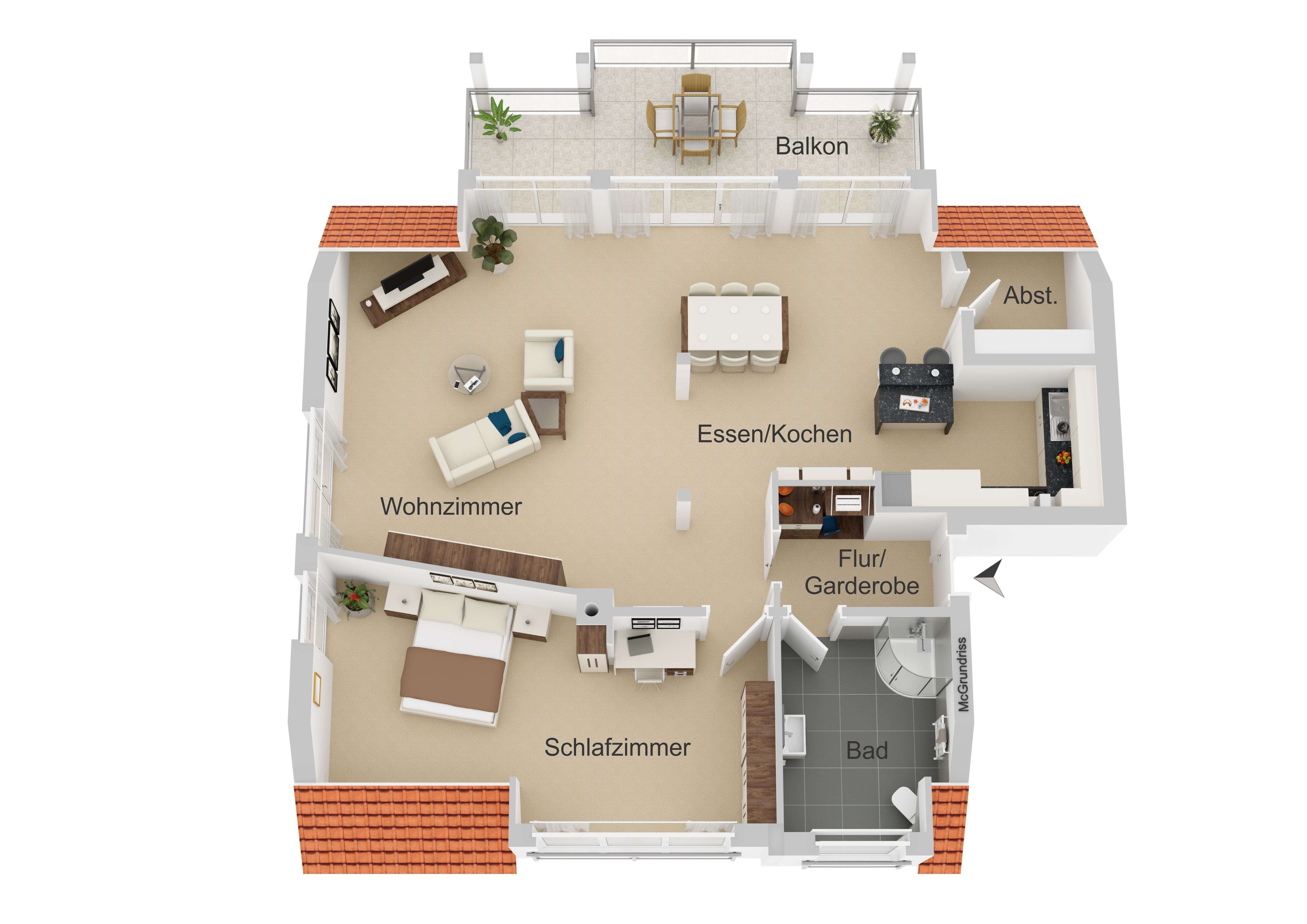 Thumbnail-Wohnung zum Kaufen in Friedrichshafen 440.000,00 € 118.11 m²