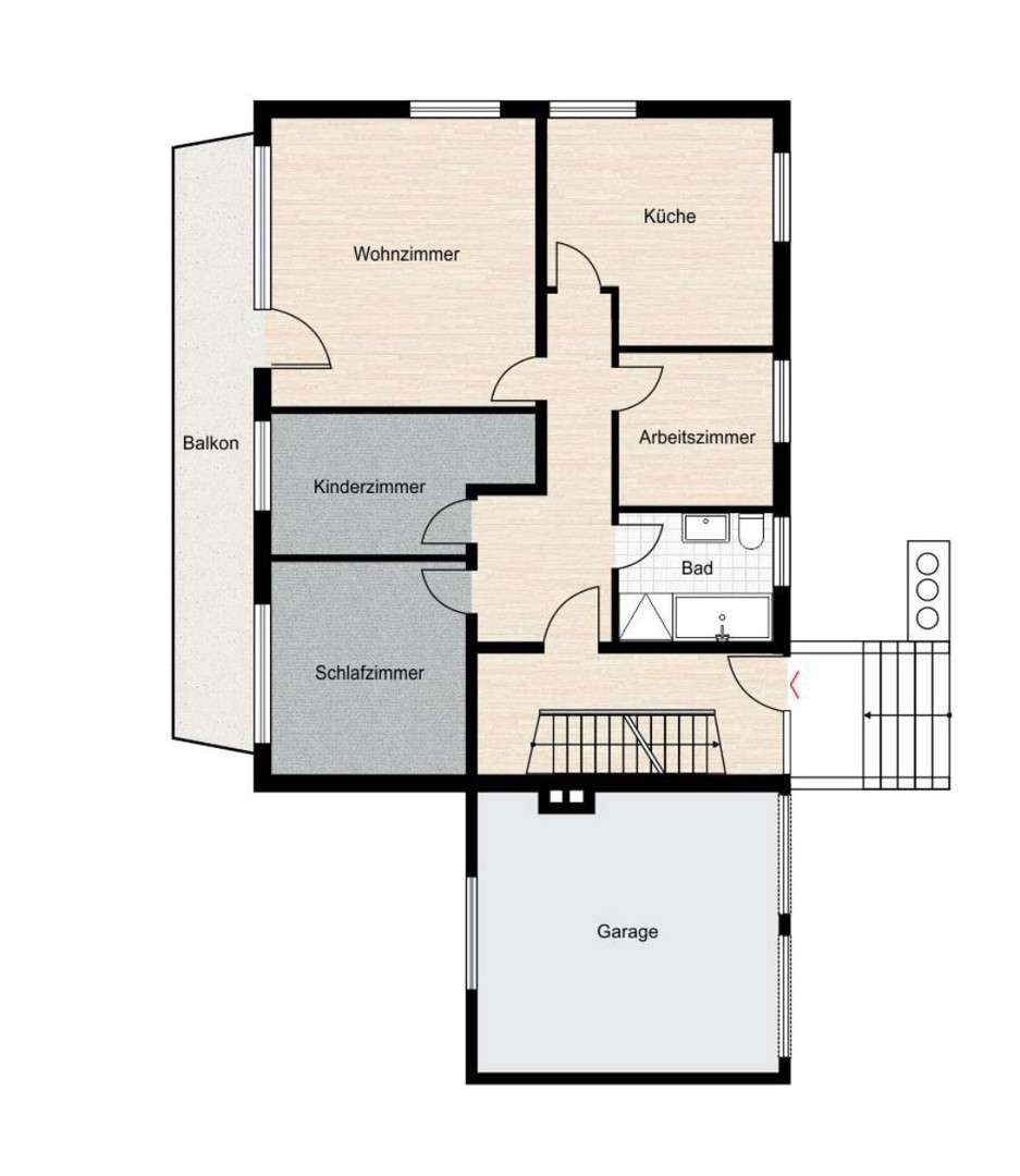 Thumbnail-Wohnung zum Mieten in Bad Salzdetfurth 660,00 € 94 m²