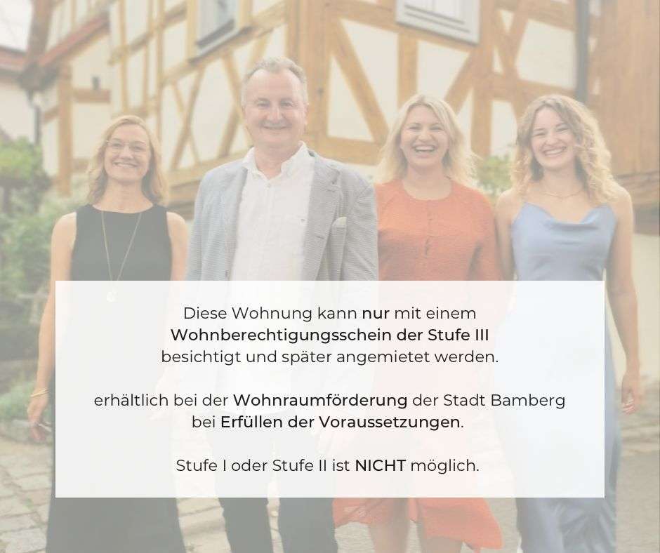 Thumbnail-Wohnung zum Mieten in Bamberg 469,98 € 44.76 m²