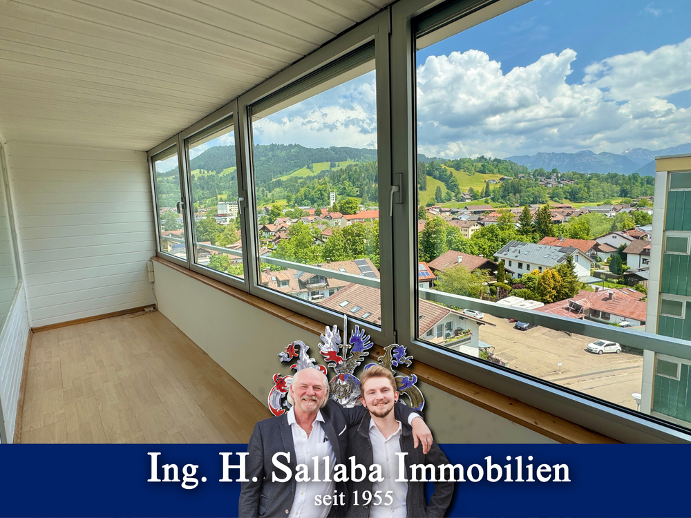 Thumbnail-Wohnung zum Kaufen in Sonthofen 184.000,00 € 52.4 m²