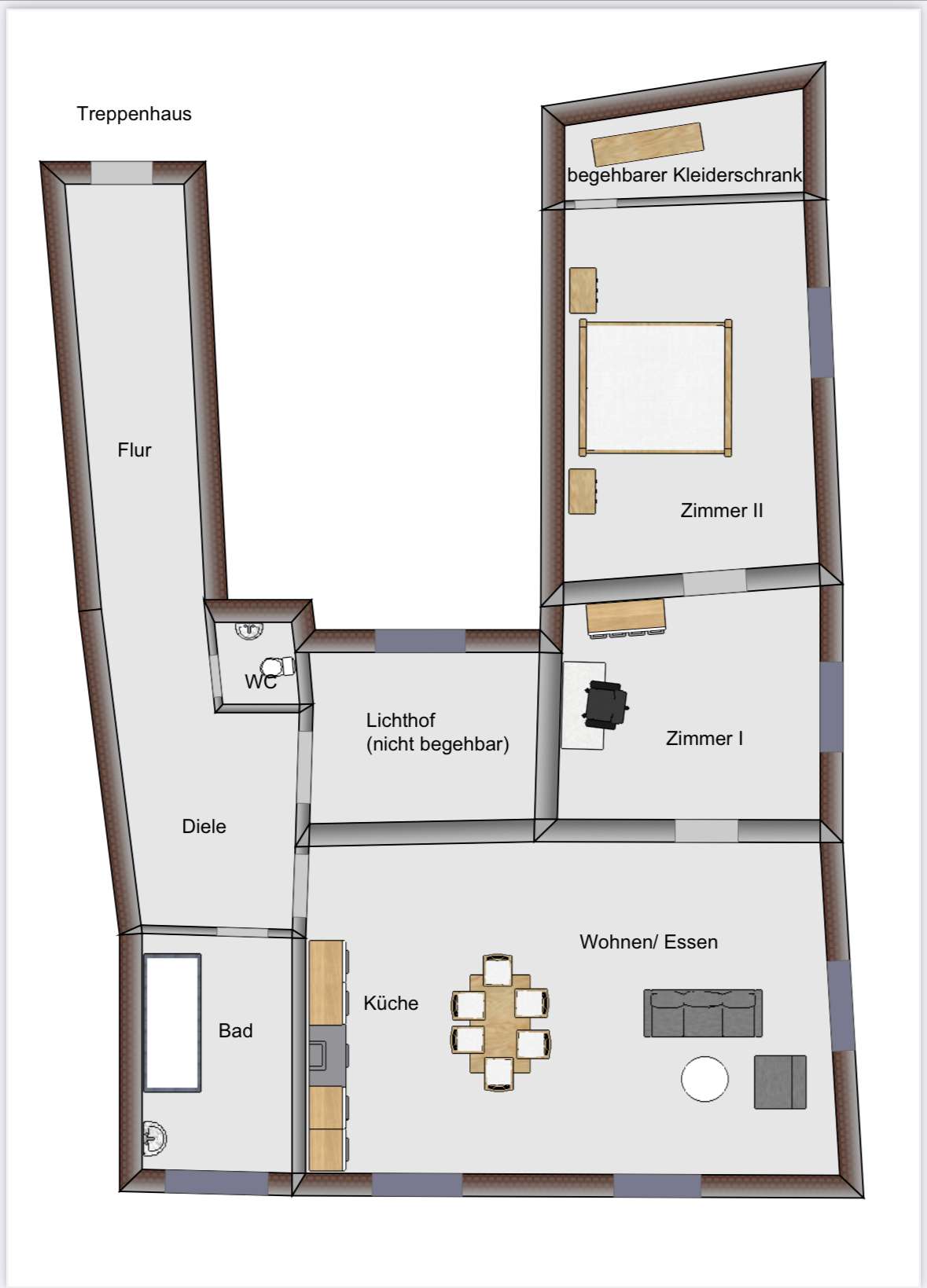 Thumbnail-Wohnung zum Mieten in Vilshofen an der Donau 660,00 € 90 m²