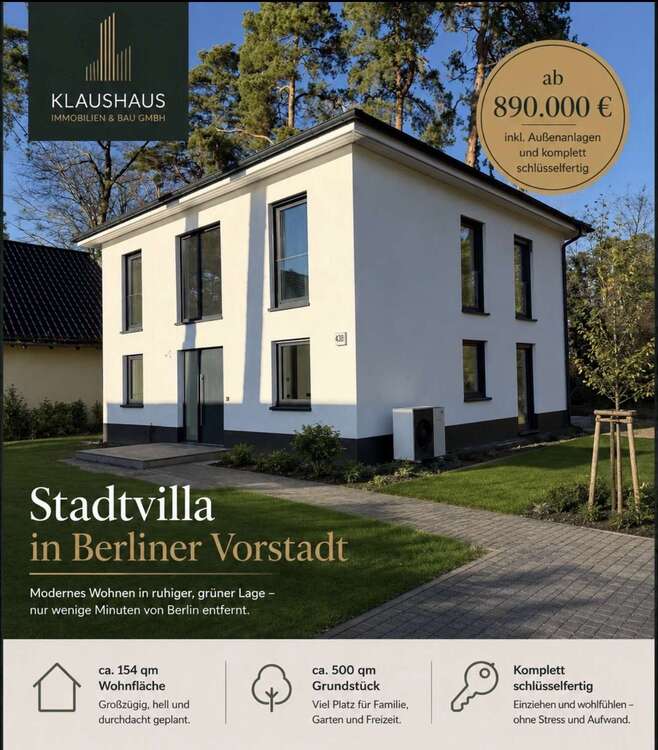 Thumbnail-Haus zum Kaufen in Brandenburg - Blankenfelde-Mahlow 850.000,00 € 153 m²