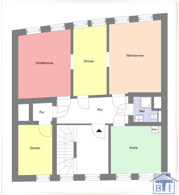 Thumbnail-Wohnung zum Mieten in Zittau 410,00 € 82 m²