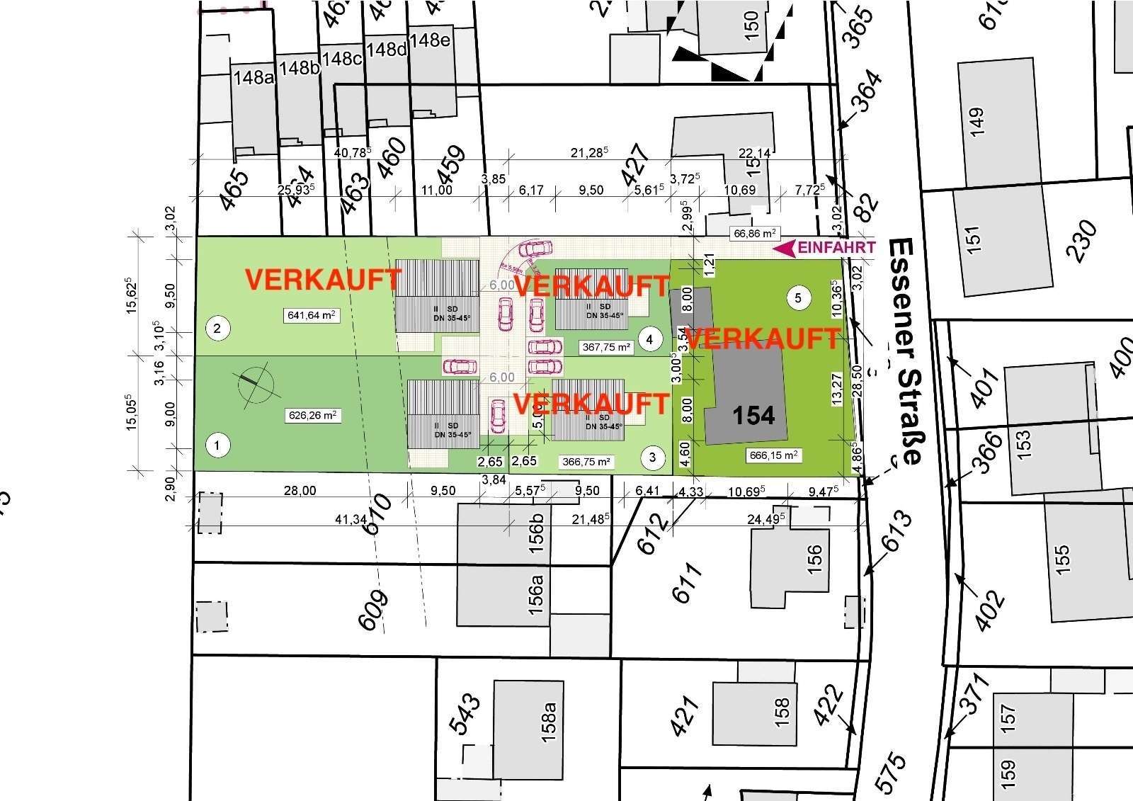 Thumbnail-Grundstück zu verkaufen in Hattingen 289.000,00 € 626 m²
