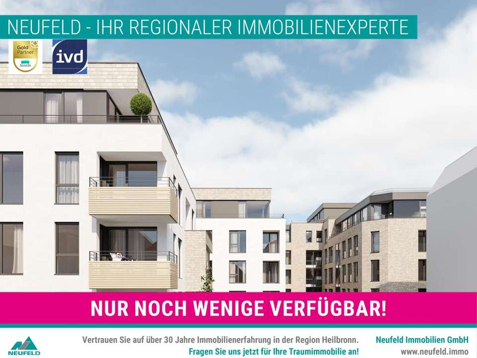 Thumbnail-Wohnung zum Mieten in Heilbronn 1.223,00 € 71.68 m²