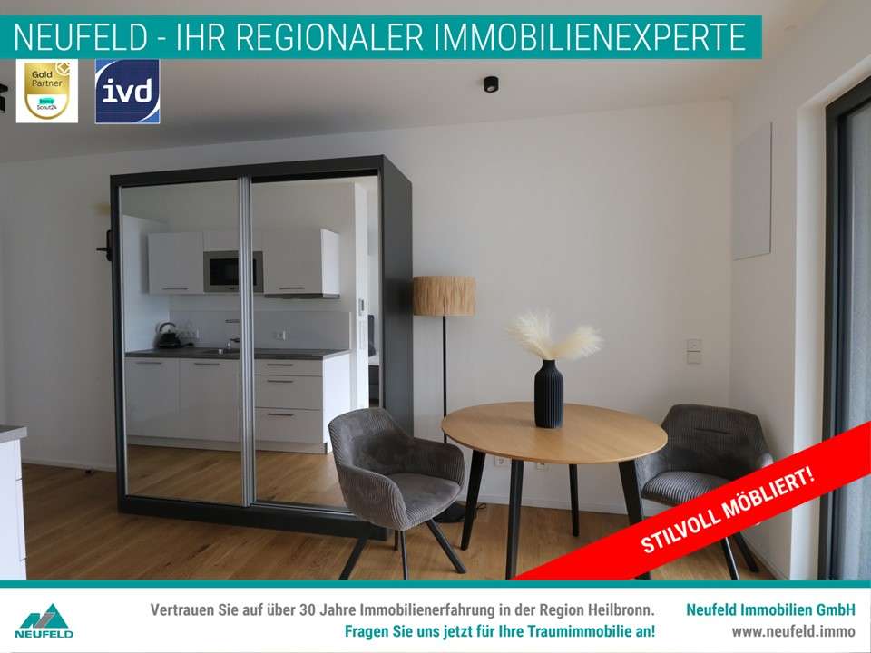 Thumbnail-Wohnung zum Mieten in Heilbronn 824,00 € 35.2 m²