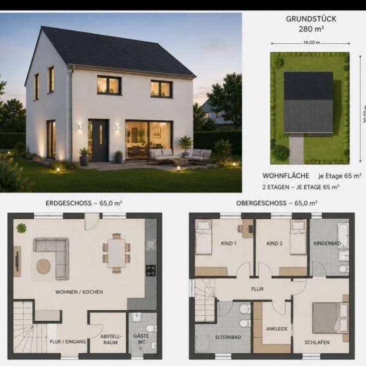 Thumbnail-Grundstück zu verkaufen in Kuchen 102.000,00 € 284 m²
