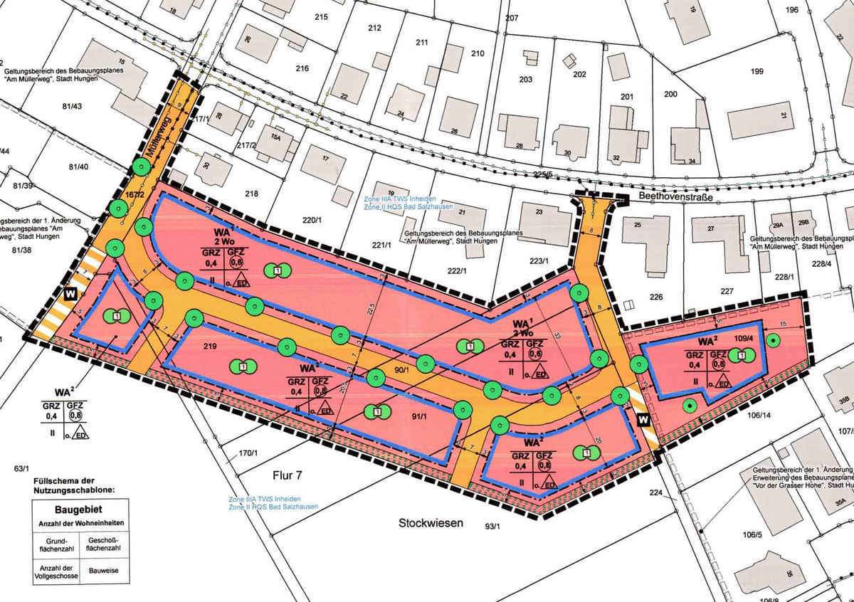 Thumbnail-Grundstück zu verkaufen in Hungen 538.750,00 € 2155 m²