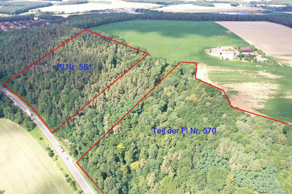 Thumbnail-Grundstück in Schwandorf Ettmannsdorf 563.000,00 € 187942 m²