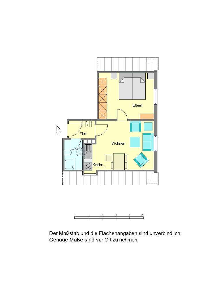 Thumbnail-Wohnung zum Mieten in Herford 429,00 € 43.6 m²
