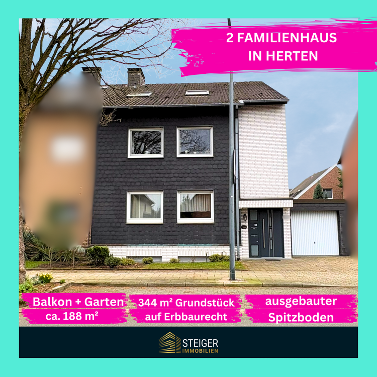 Thumbnail-Haus zum Kaufen in Herten 329.000,00 € 188.15 m²