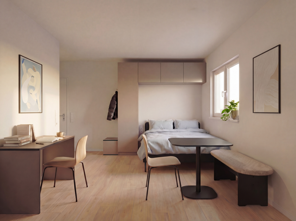 Thumbnail-Wohnung zum Kaufen in Münster 192.918,00 € 24.42 m²