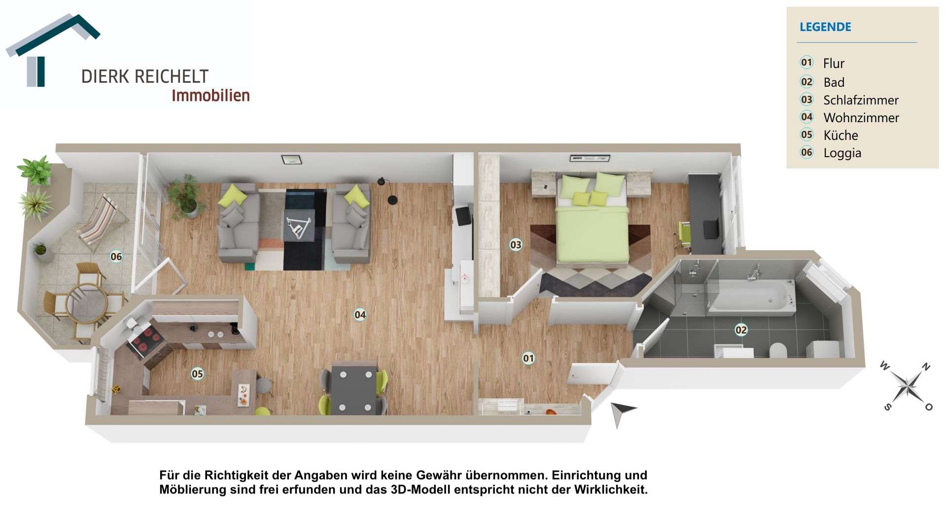 Thumbnail-Wohnung zum Kaufen in Rodgau 210.000,00 € 66 m²
