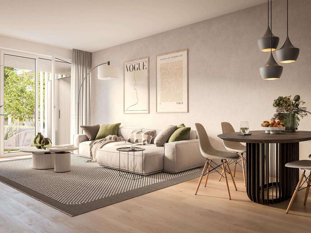 Thumbnail-Wohnung zum Kaufen in Oberschleißheim 357.400,00 € 35.99 m²