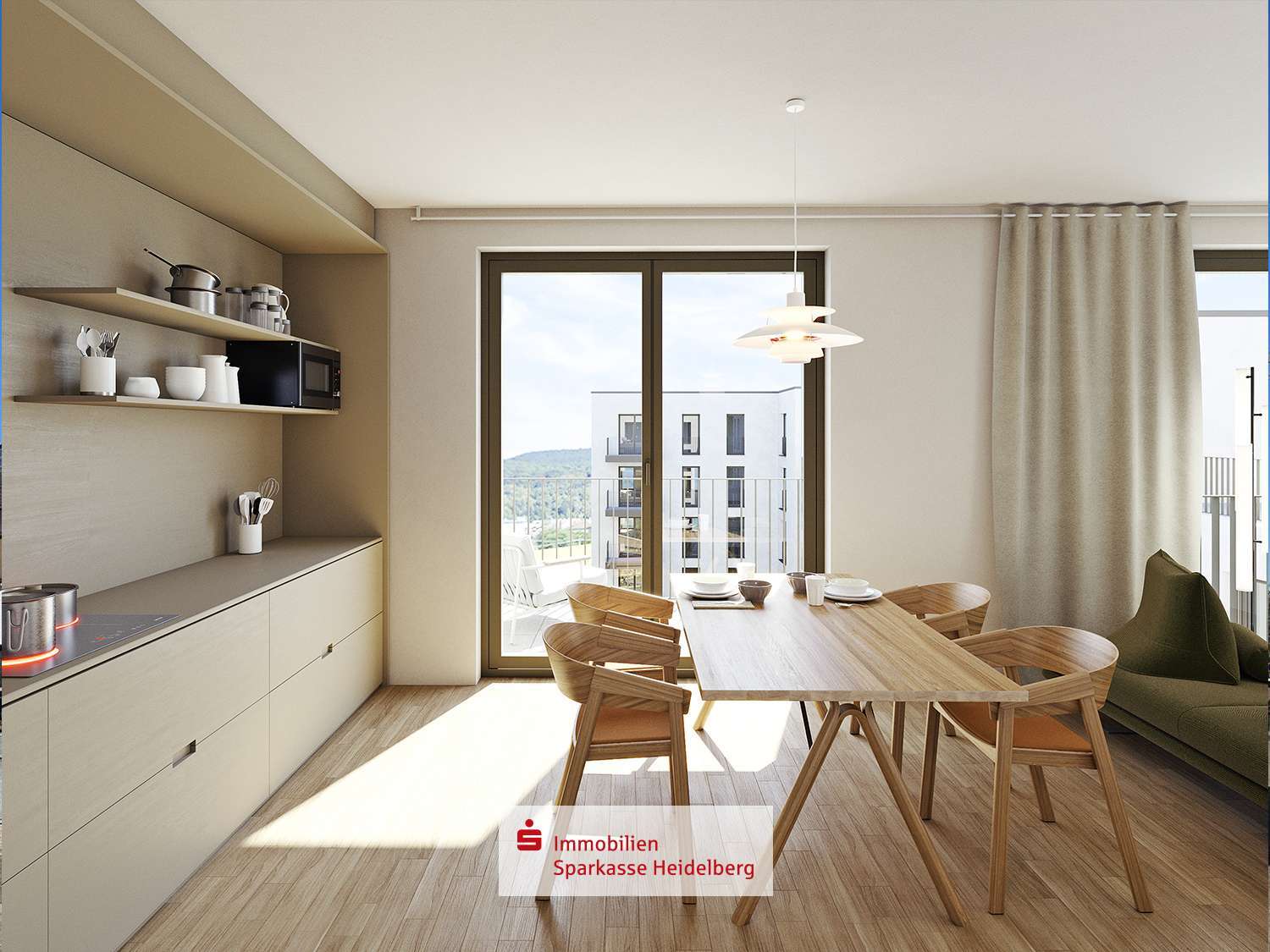 Thumbnail-Wohnung zum Kaufen in Heidelberg 387.000,00 € 44.56 m²