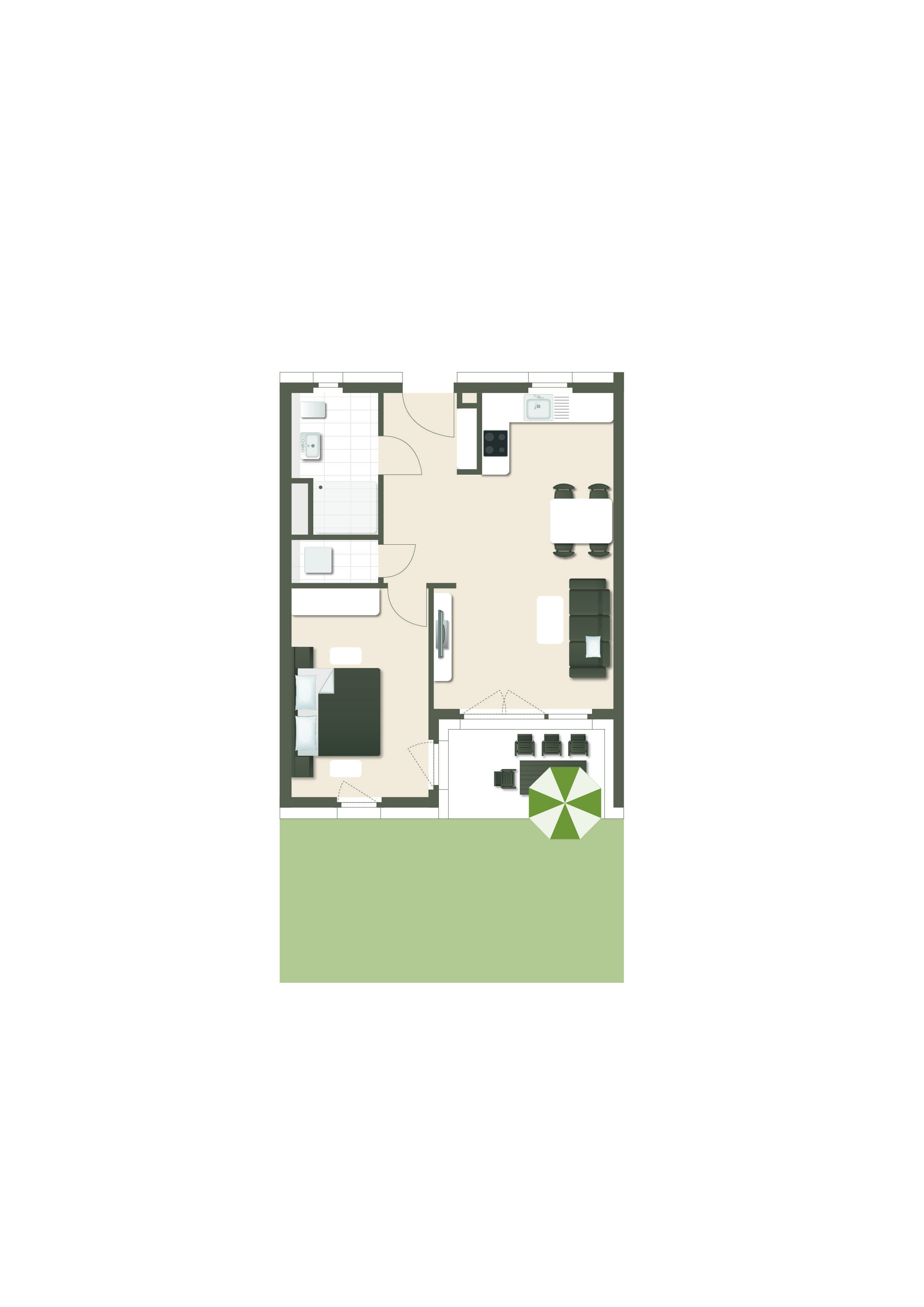 Thumbnail-Wohnung zum Kaufen in Freiburg 437.300,00 € 59.34 m²