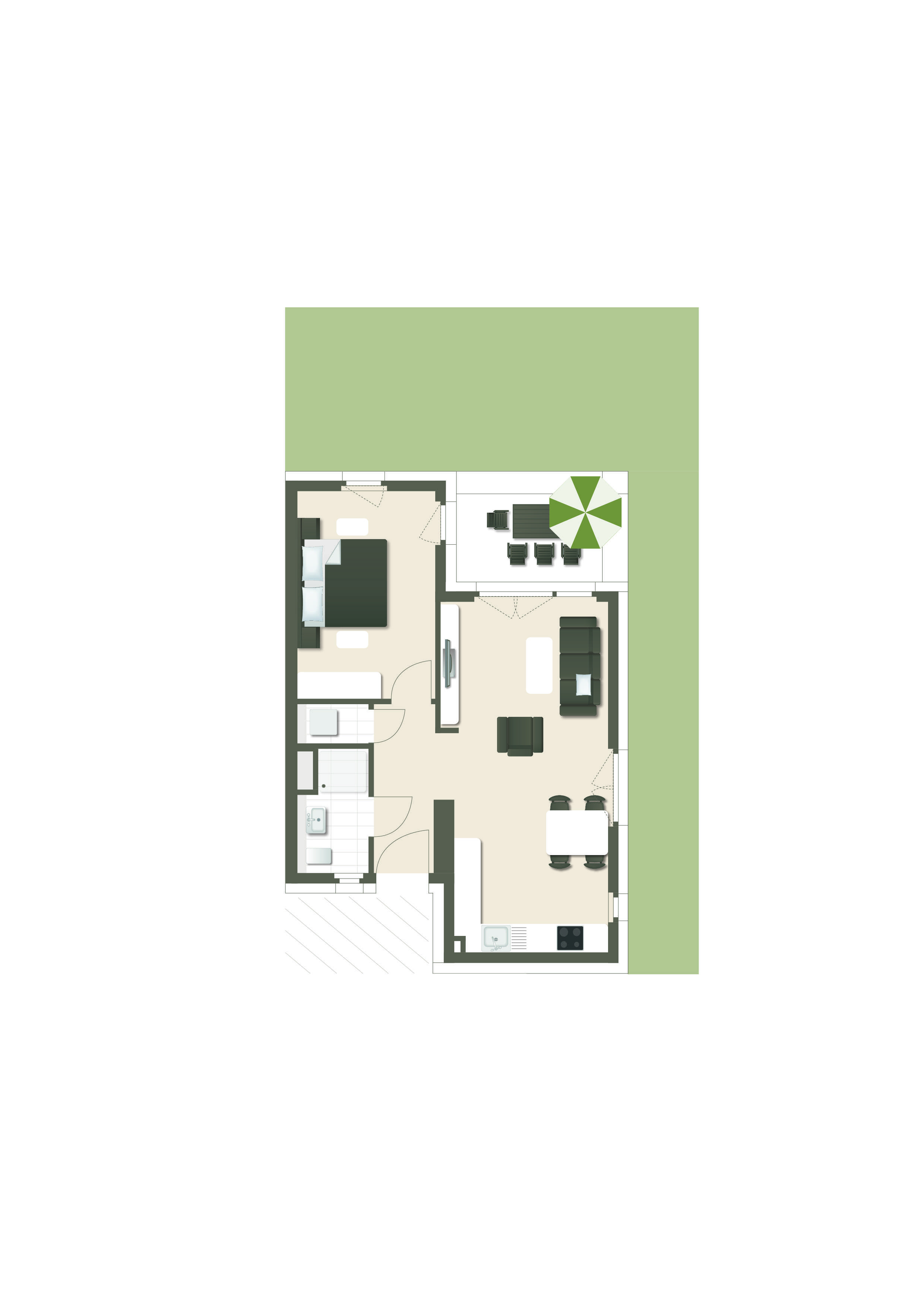 Thumbnail-Wohnung zum Kaufen in Freiburg 438.200,00 € 60.27 m²