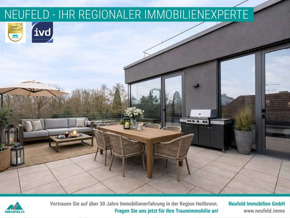 Thumbnail-Wohnung zum Mieten in Heilbronn 2.145,00 € 121.79 m²