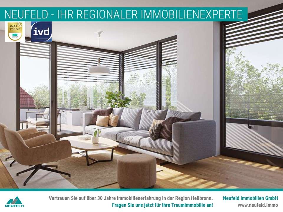 Thumbnail-Wohnung zum Mieten in Heilbronn 2.145,00 € 121.79 m²