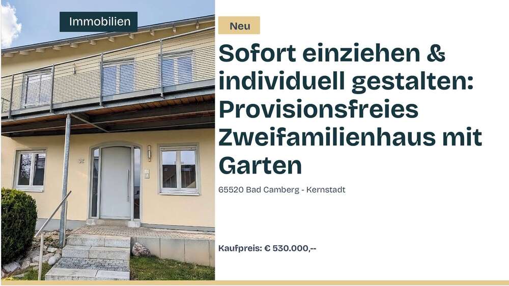 Thumbnail-Haus zum Kaufen in Bad Camberg (Kernstadt) 530.000,00 € 155 m²