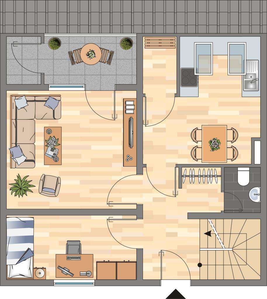 Thumbnail-Wohnung zum Mieten in Werne 669,00 € 81 m²
