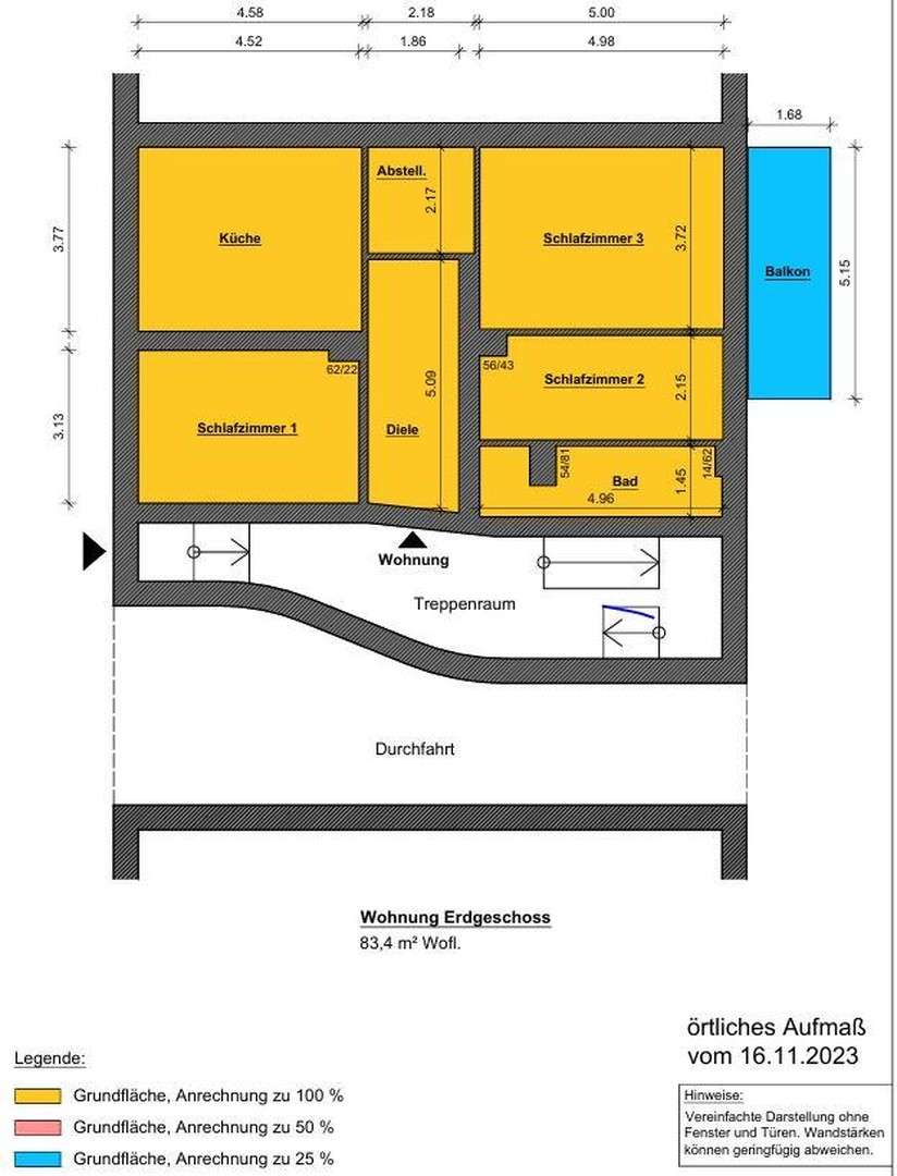 Thumbnail-Wohnung zum Kaufen in Herne 135.000,00 € 83.4 m²