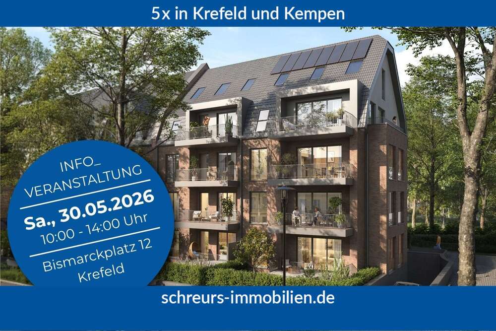 Thumbnail-Wohnung zum Kaufen in Krefeld Cracau (Bismarckviertel) 939.417,00 € 157 m²