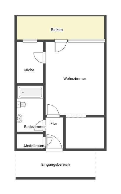 Thumbnail-Wohnung zum Mieten in Neustadt an der Weinstraße 479,00 € 42.11 m²