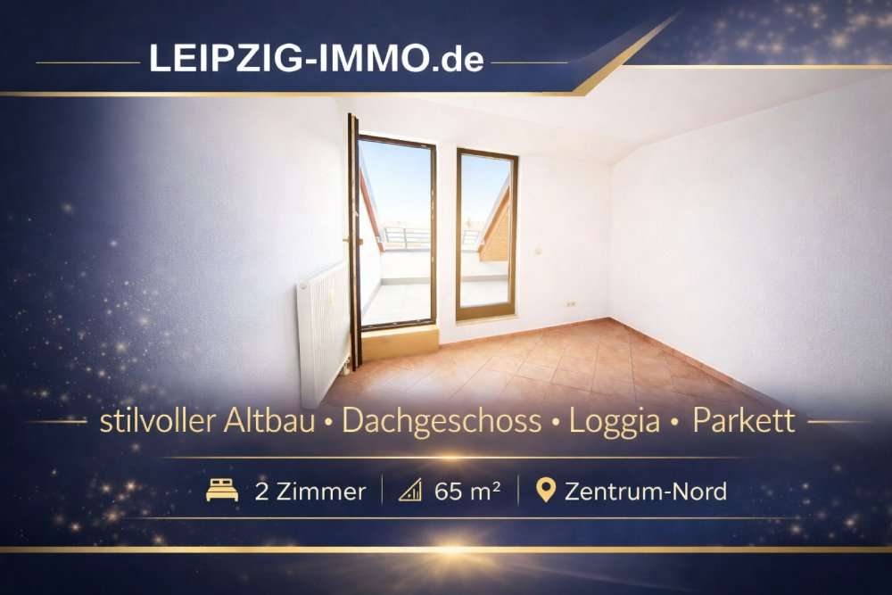 Thumbnail-Wohnung zum Mieten in Leipzig-Gohlis 720,00 € 64.99 m²