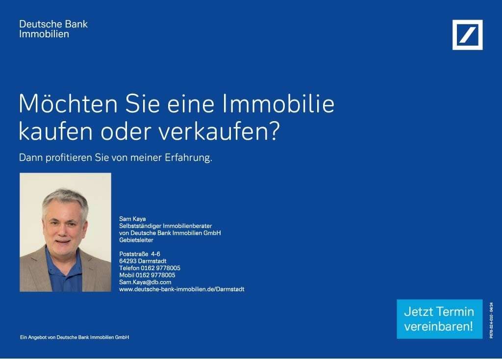 Thumbnail-Wohnung zum Kaufen in Darmstadt 159.000,00 € 70 m²