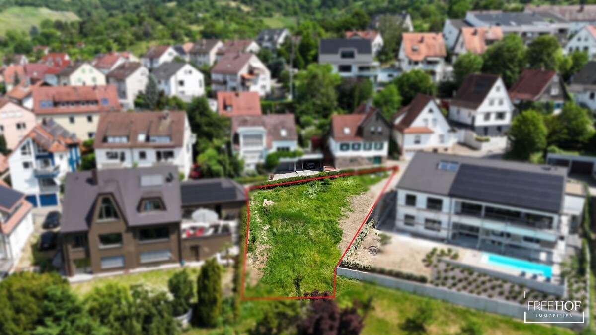 Thumbnail-Grundstück zu verkaufen in Stuttgart Uhlbach 555.000,00 € 464 m²