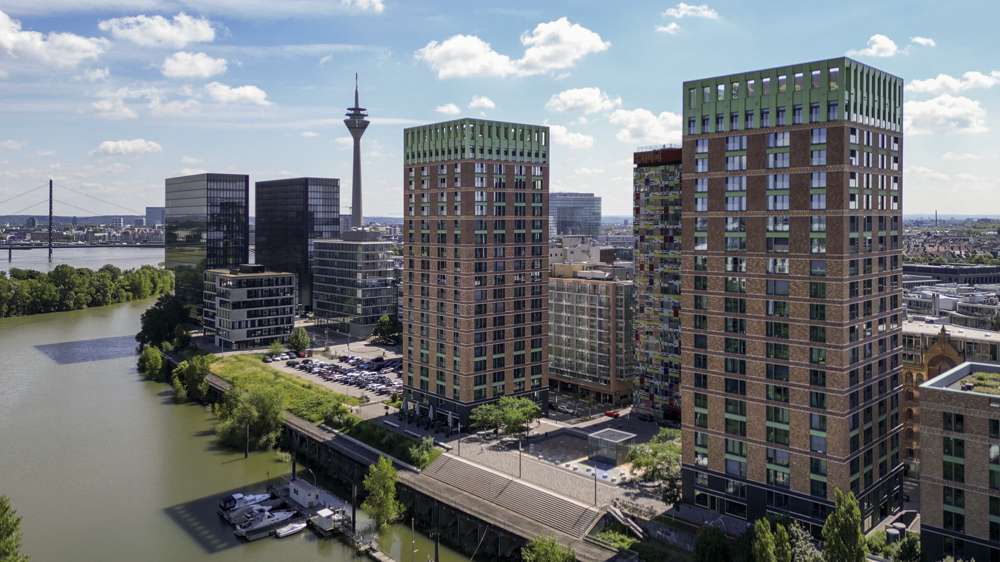 Thumbnail-Wohnung zum Mieten in Düsseldorf 1.024,65 € 34.69 m²