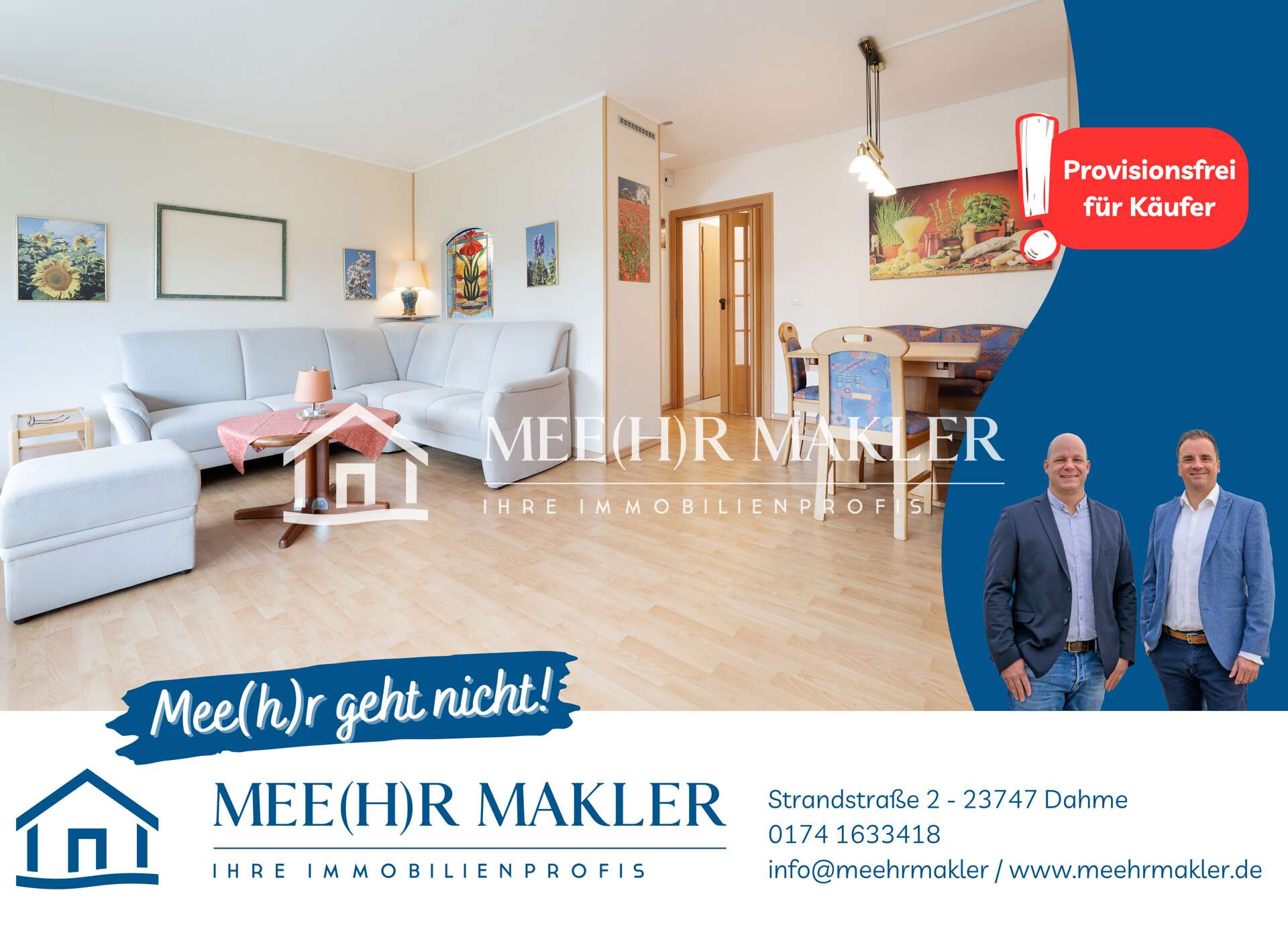 Thumbnail-Wohnung zum Kaufen in Dahme 159.000,00 € 43 m²