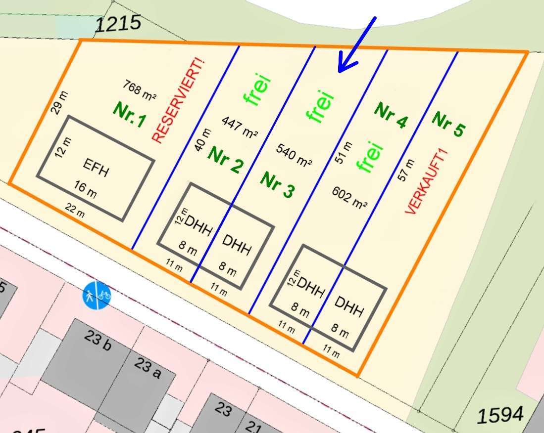 Thumbnail-Grundstück zu verkaufen in Meerbusch 357.000,00 € 540 m²