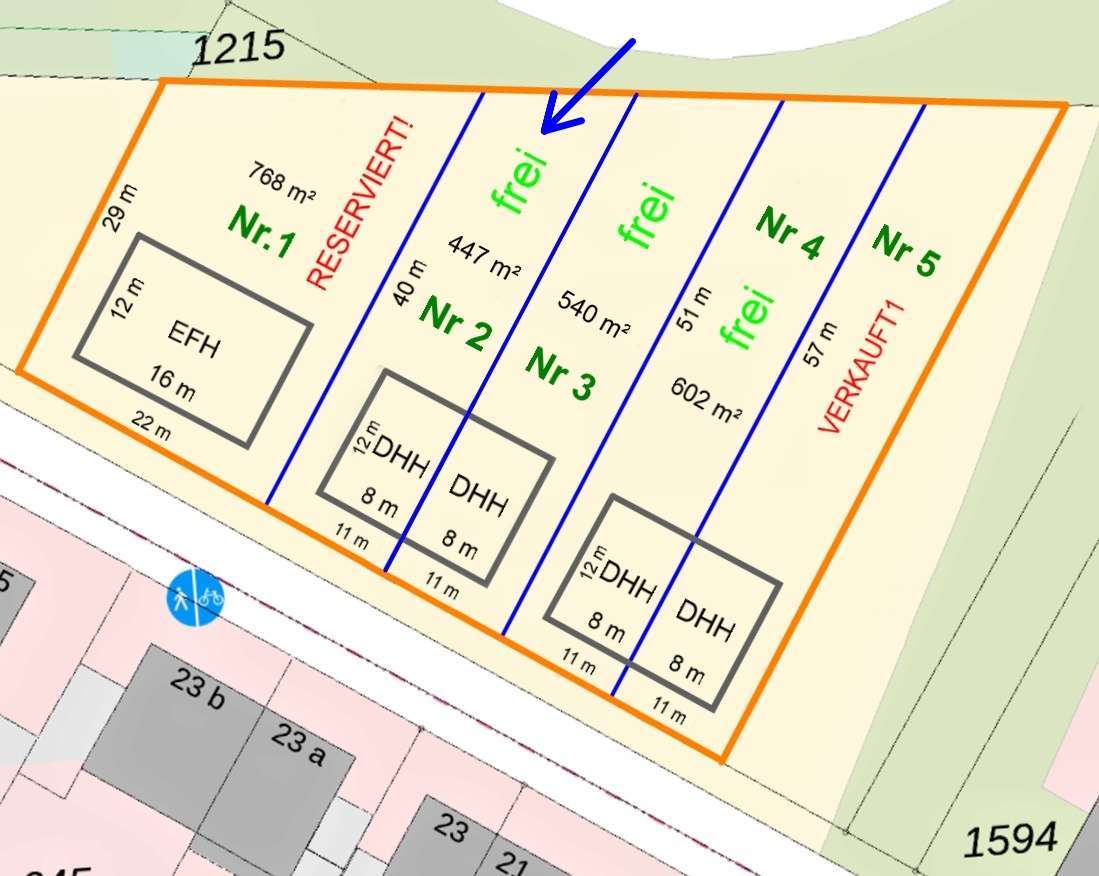 Thumbnail-Grundstück zu verkaufen in Meerbusch 299.000,00 € 447 m²