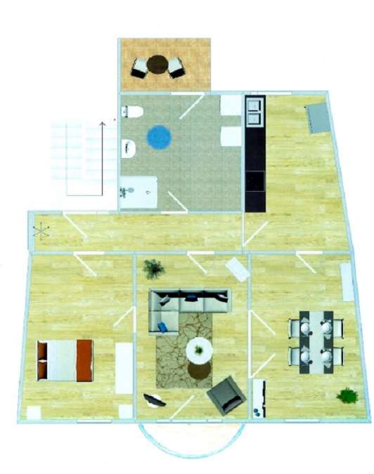 Thumbnail-Wohnung zum Mieten in Saarlouis 720,00 € 80 m²