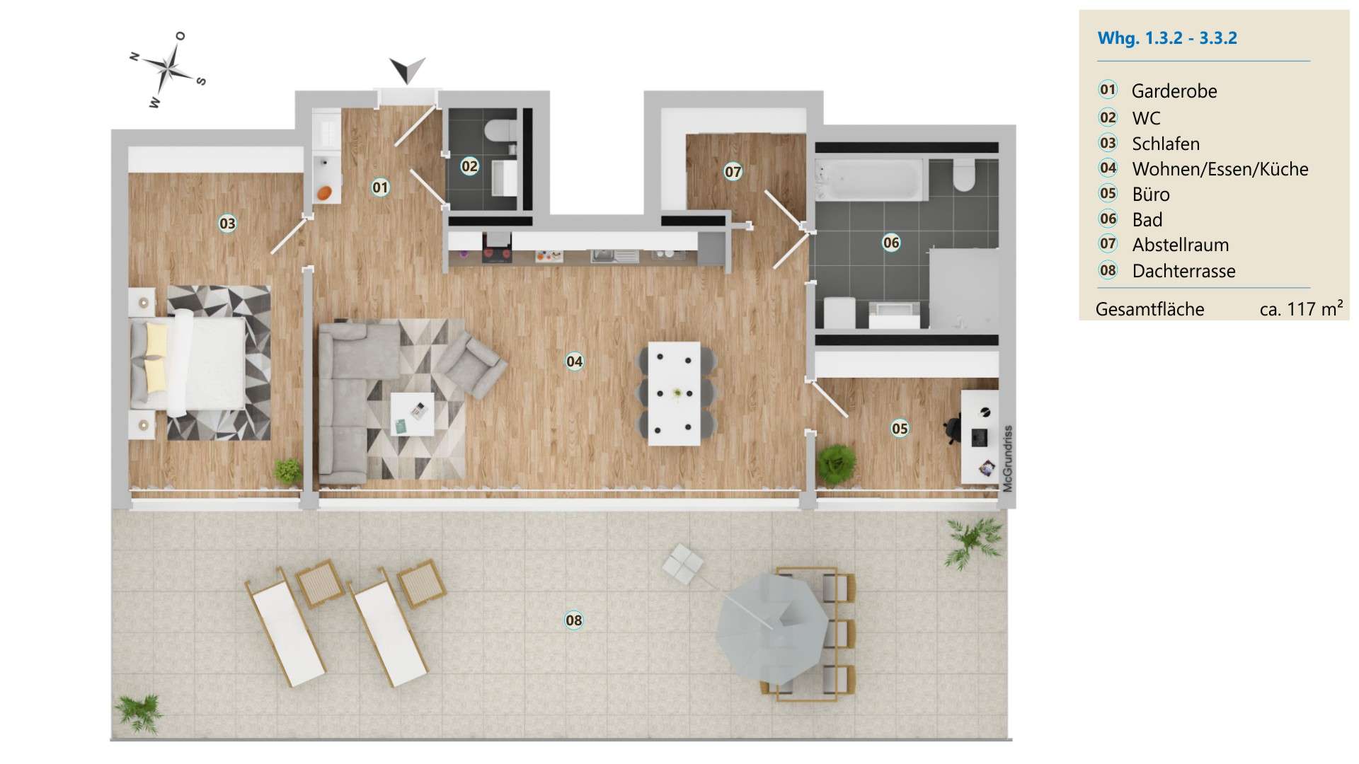 Thumbnail-Wohnung zum Mieten in Langenargen-Bierkeller 1.997,00 € 116.69 m²
