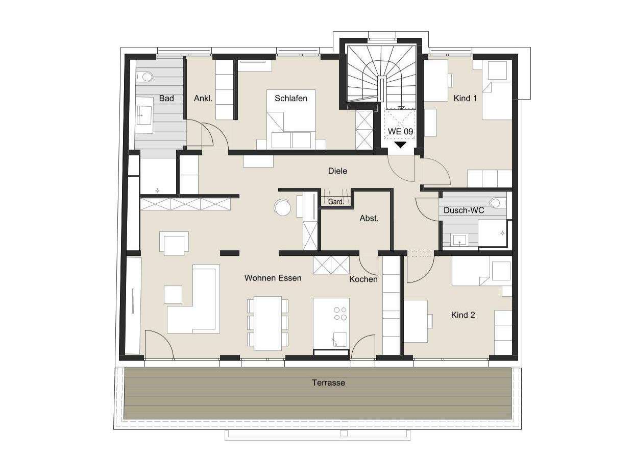 Thumbnail-Wohnung zum Kaufen in Köln 930.000,00 € 119 m²