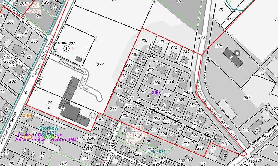 Thumbnail-Grundstück zu verkaufen in Storkow 148.900,00 € 746 m²