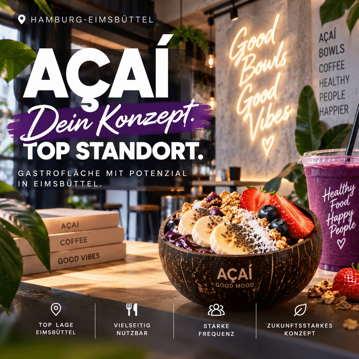 Thumbnail-Gastronomie in Hamburg 2.370,00 € 95 m²