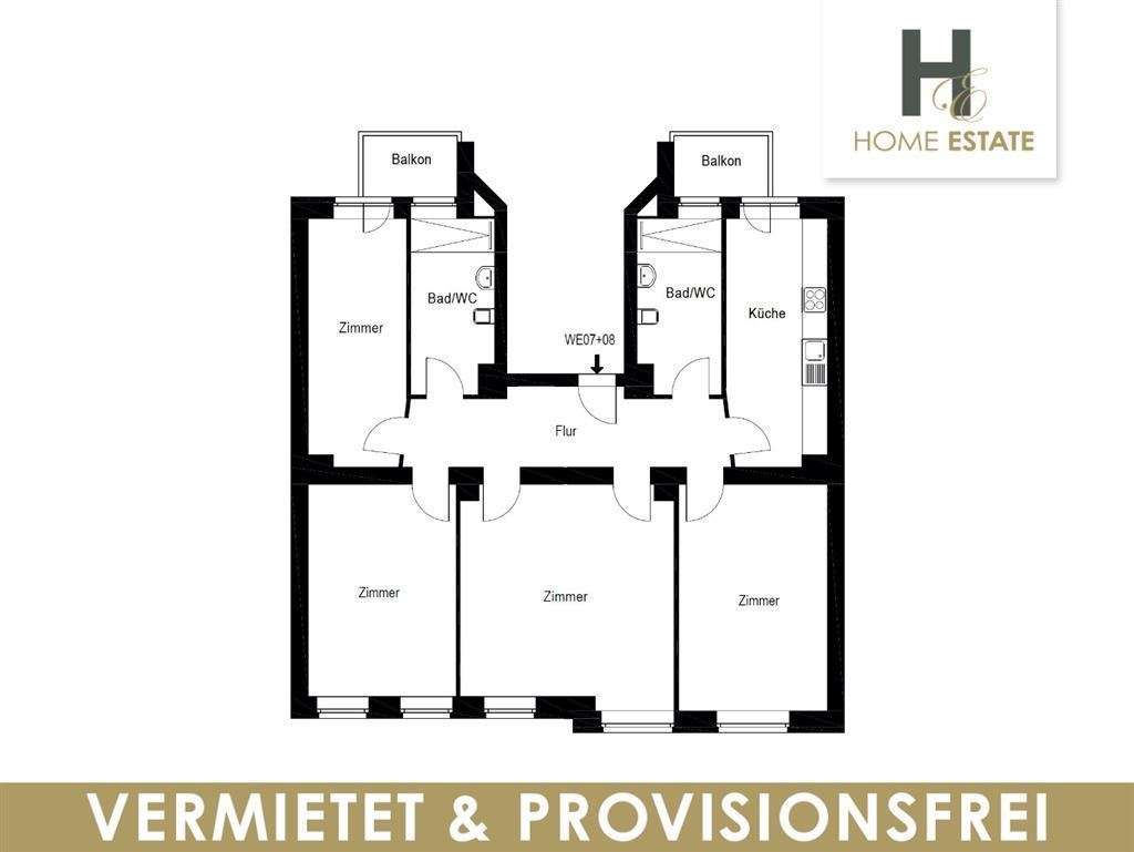Thumbnail-Wohnung zum Kaufen in Leipzig 359.000,00 € 125 m²