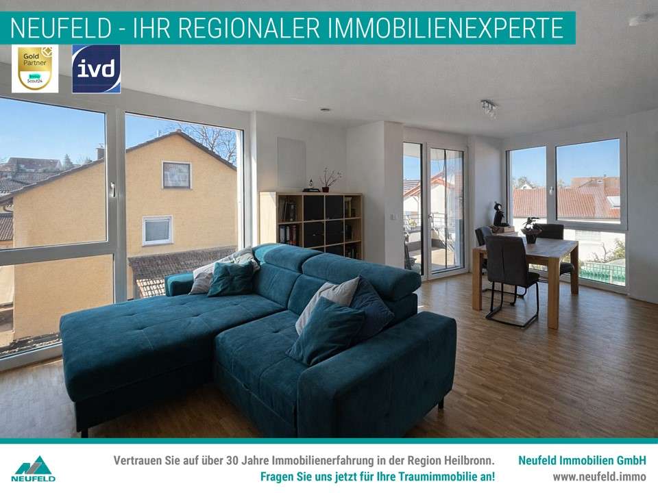 Thumbnail-Wohnung zum Mieten in Bad Friedrichshall 1.195,00 € 79.61 m²