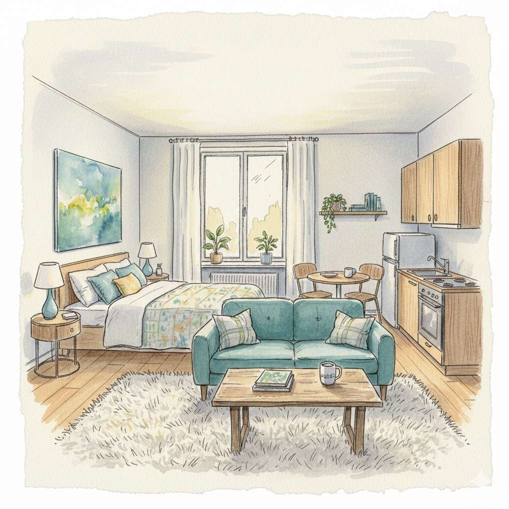 Thumbnail-Wohnung zum Kaufen in Bruchsal 79.999,00 € 24 m²