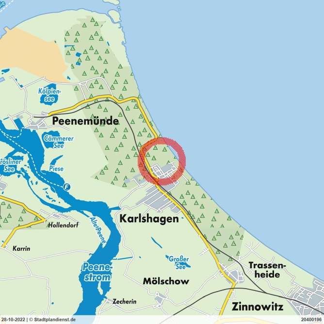 Thumbnail-Grundstück zu verkaufen in Karlshagen 750.000,00 € 1173 m²
